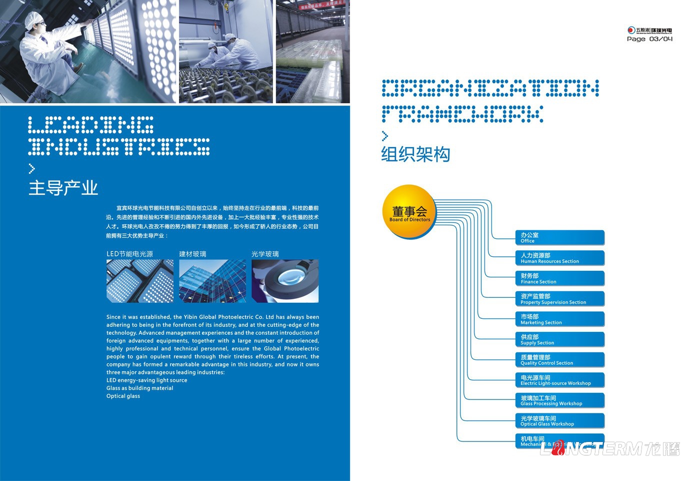 宜賓五糧液環(huán)球光電集團(tuán)展廳畫冊設(shè)計